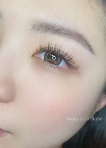 Twiggy Lash Studio 3D/6D多層次蓬鬆款美睫作品，濃密電眼效果，展現深邃迷人的女神風采。