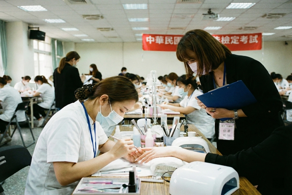 美甲師證照考試-TNA證照